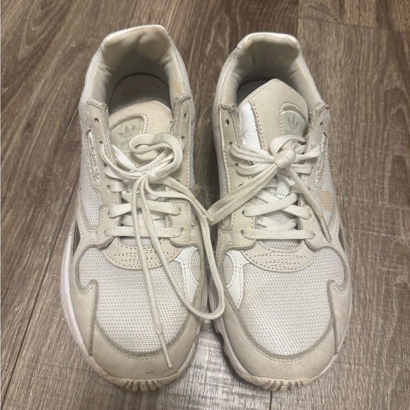 adidas Shoes - Size 8 - adidas Falcon Grey Ecru Tint